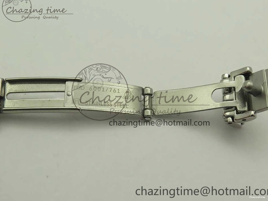 0421 TopPick De Ville Prestige Ladies 32.7mm SS MKF 1:1 Best Edition Blue Dial Diamonds Markers on SS Bracelet MIYOTA 7972